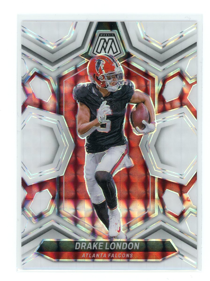 Drake London / 2024 Panini Mosaic / White / Raw