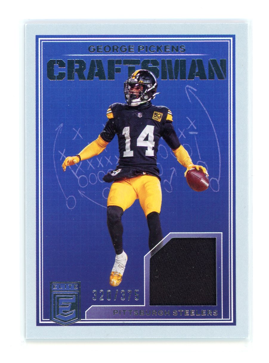 George Pickens / 2023 Panini Donruss Elite / Craftsman / Raw