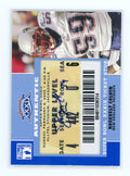 Rosevelt Colvin / 2007 Topps Exclusive / Upper Level  Super Ticket
