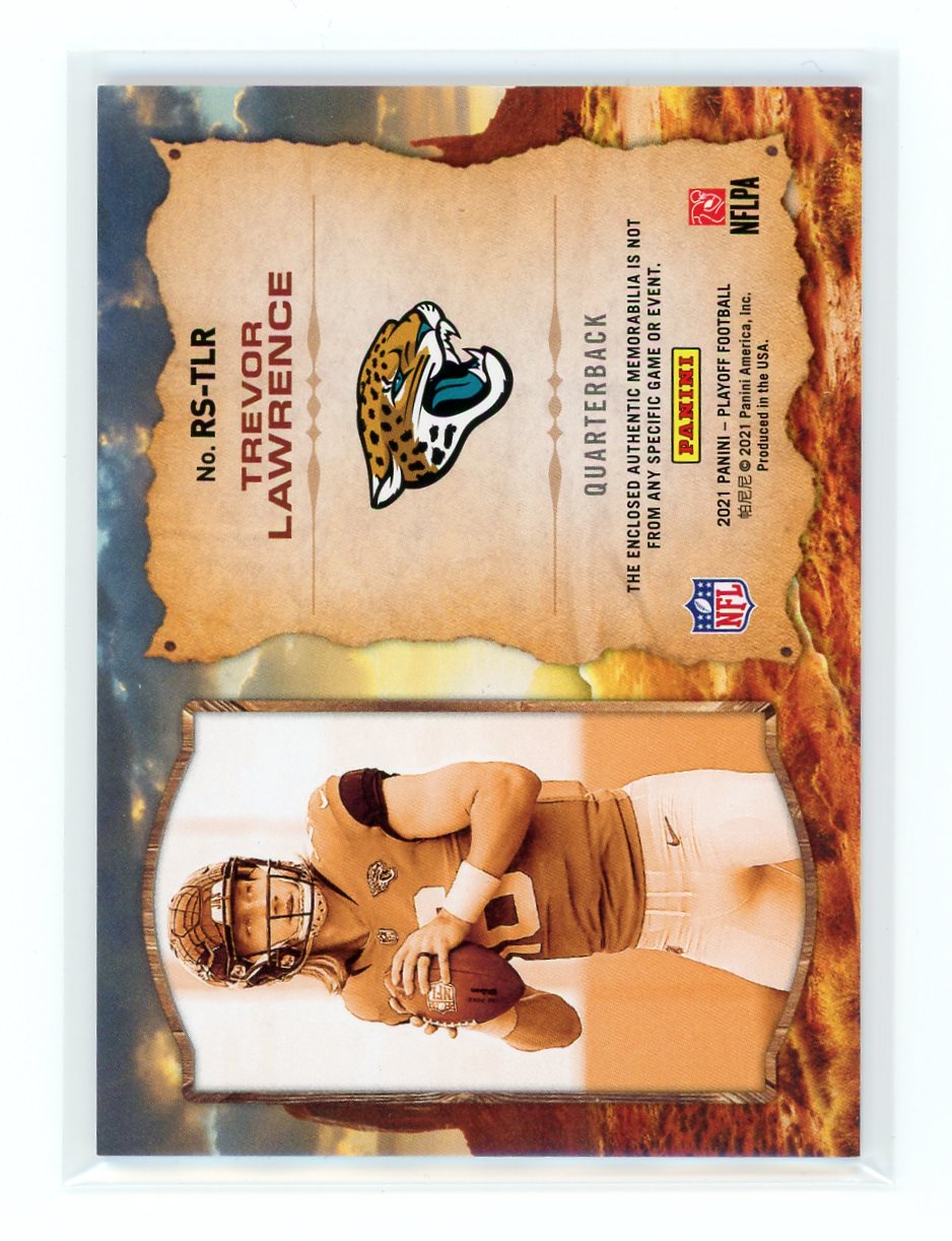 Trevor Lawrence / 2021 Panini Playoff / Rookie Stallions / Raw