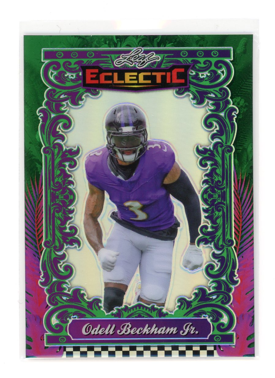 Odell Beckham Jr. / 2024 Leaf Eclectic / Refractor / Raw