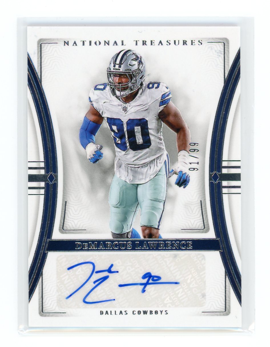 DeMarcus Lawrence / 2023 Panini National Treasures / Base / Raw
