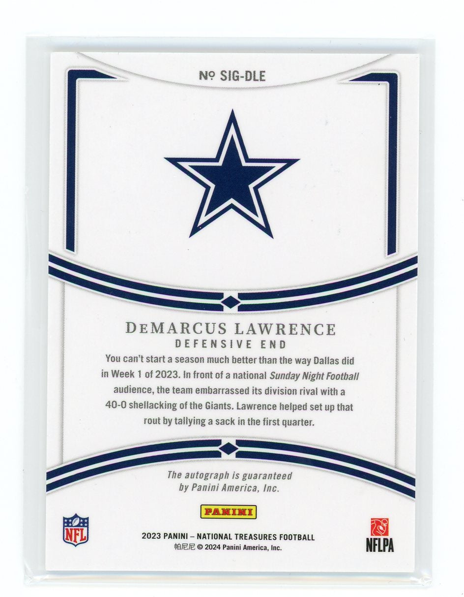 DeMarcus Lawrence / 2023 Panini National Treasures / Base / Raw