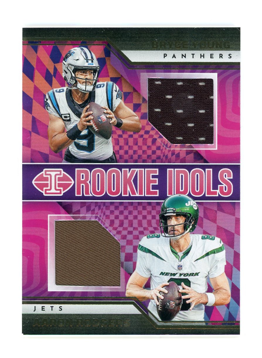 Bryce Young / 2023 Panini Illusions / Rookie Idols With Aaron Rodgers / Raw